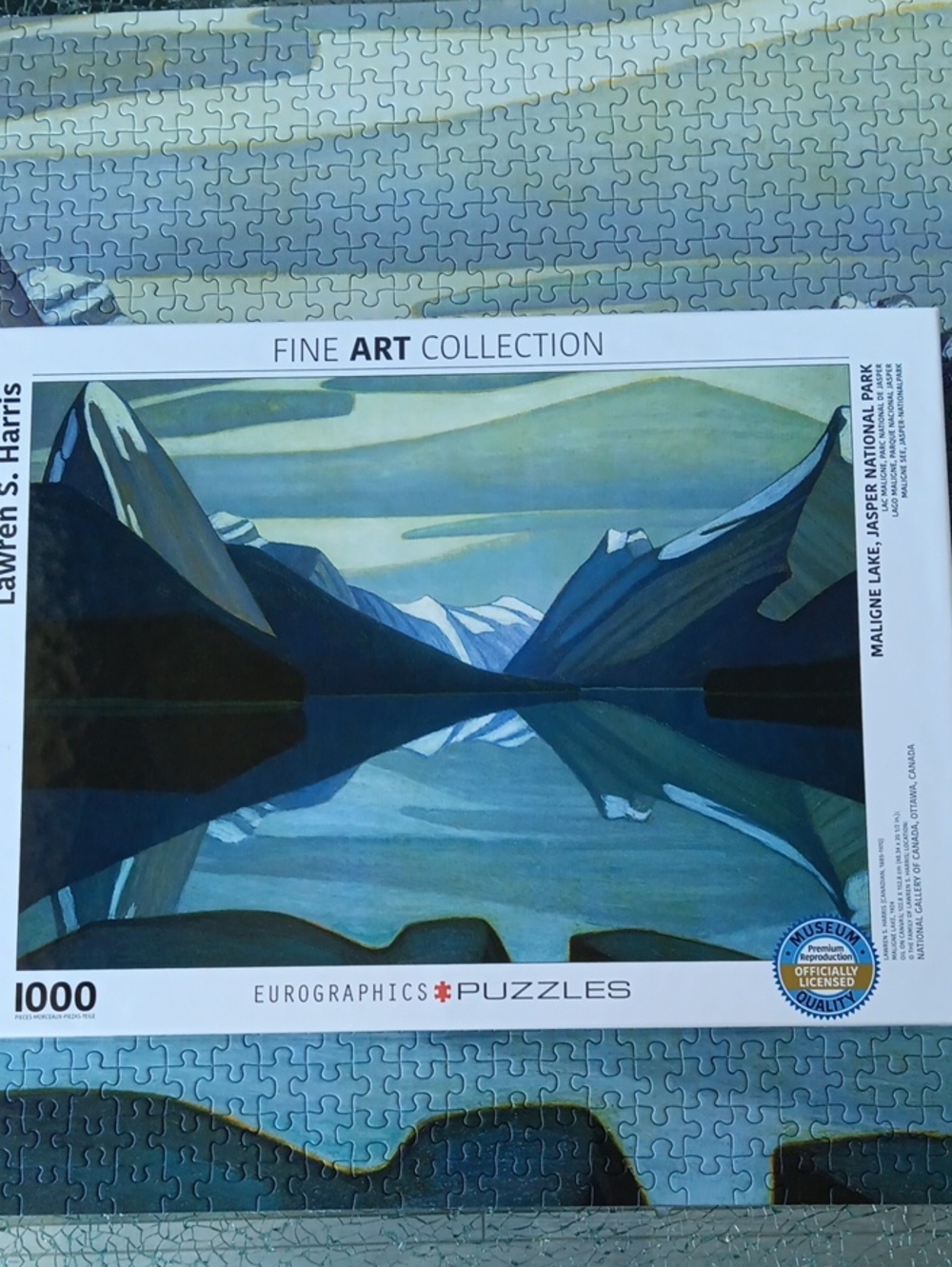 Maligne Lake, 1,000 Piece Puzzle by Eurographics